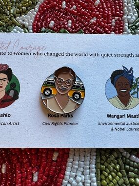 Son De Flor limited edition Rosa Parks pin